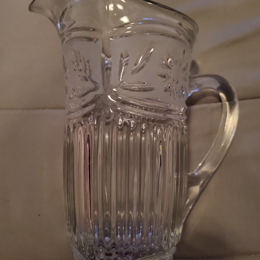 Vintage Zajecar Crystal Pitcher